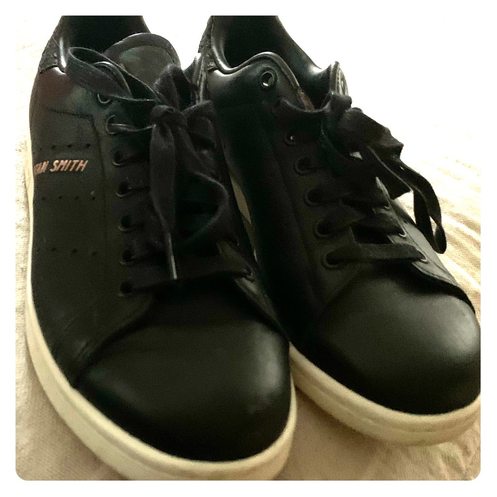 Stan Smith Black Leather